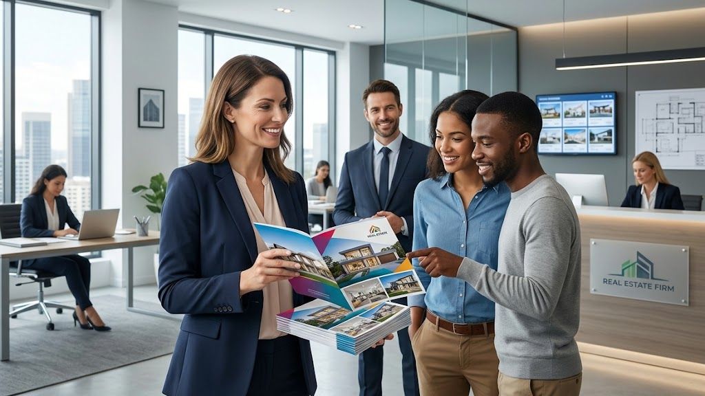 How Real Estate Agents Dominate Market With Brochure Printing Monroe GA