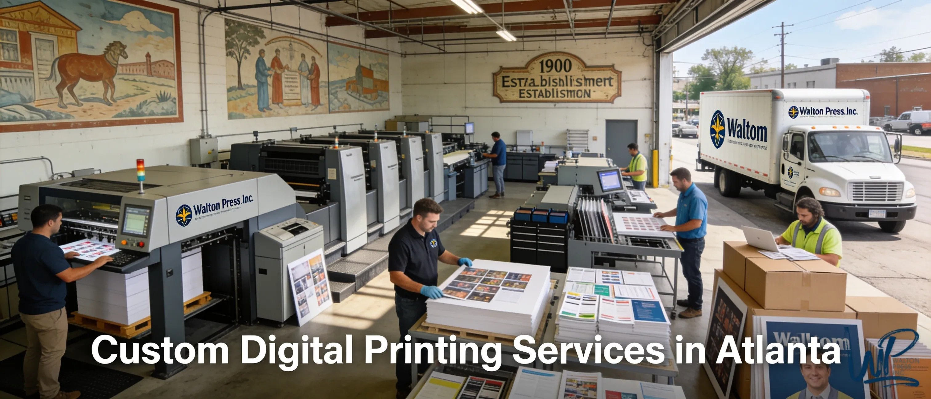 Digital Printing Services with Custom Options and Fast Turnaround Times in Atlanta