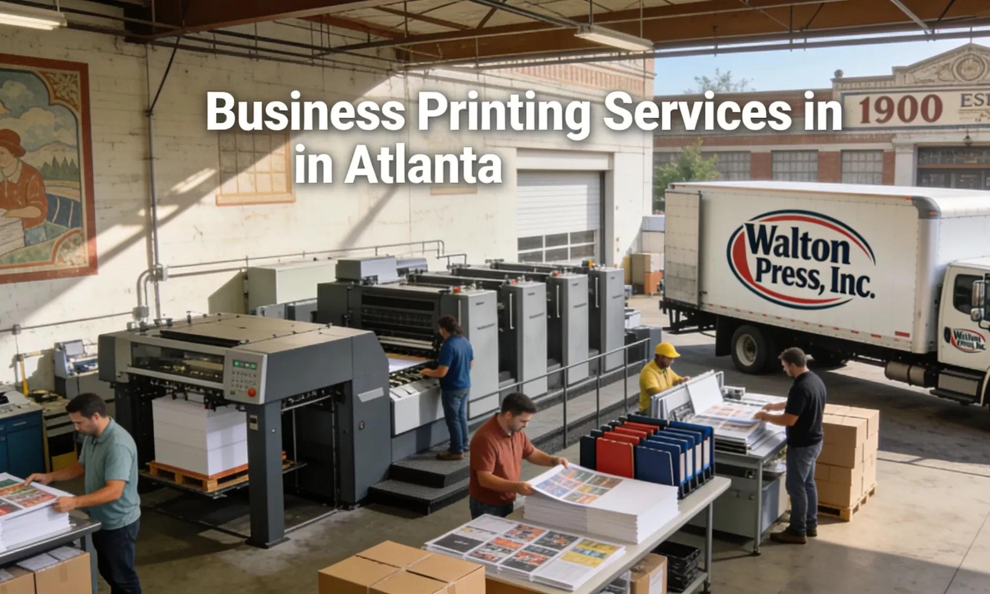 Where to Find Business Printing Services for High-Quality Marketing Materials in Atlanta